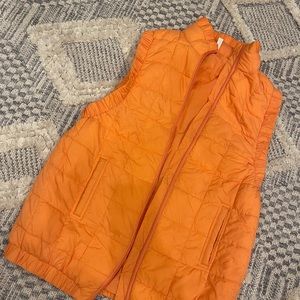 Free People Movement Peach Orange Vest Size XS